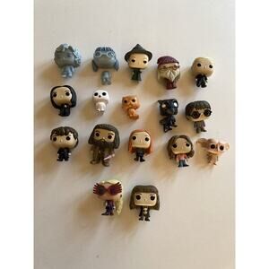Harry Potter Mini Funko Pop Advent Calendar 2018 17 Figure Lot. 1 Broken
